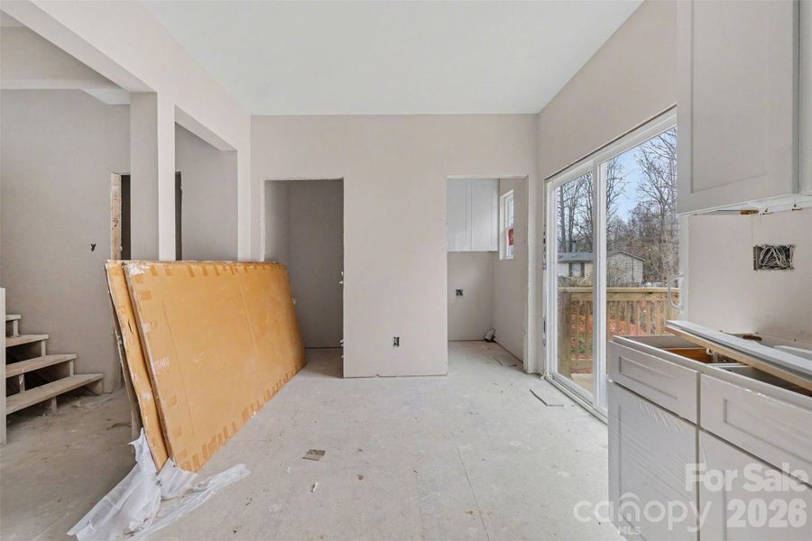 In-progress construction of a new home in , Gastonia, NC (Image 6).