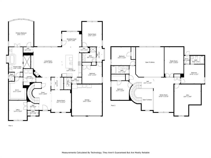 2D floor plan layout of this home in Rockwood, Mansfield, TX (Image 3). 2D floor plan layout of this home in Rockwood, Mansfield, TX (Image 3).