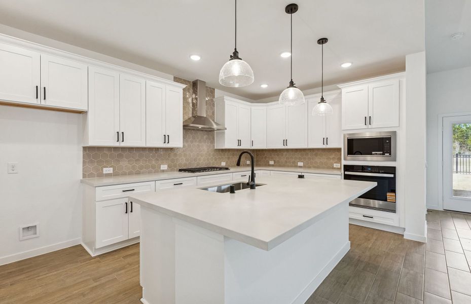 Furnished interior view inside a new home in Mavera, Conroe (Image 5).