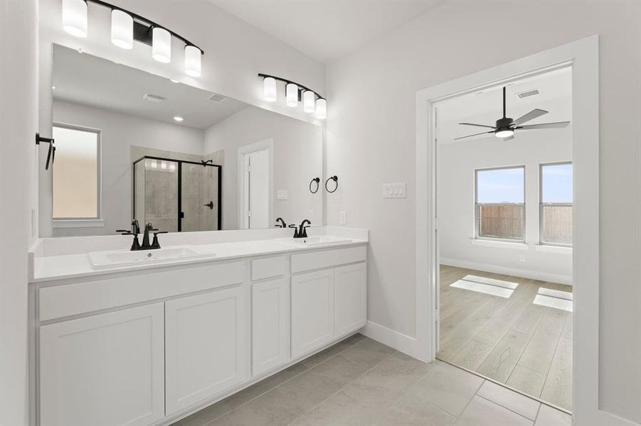 Furnished interior view inside a new home in Las Lomas, Forney (Image 9). Furnished interior view inside a new home in Las Lomas, Forney (Image 9).