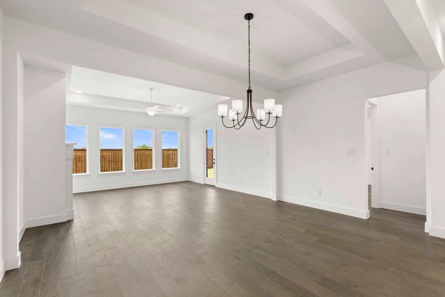 Open Living-Dining Room