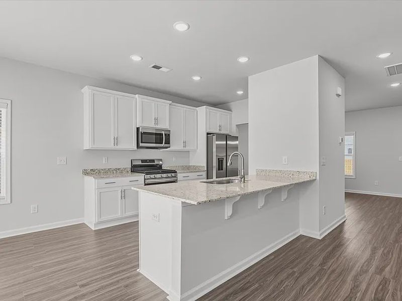 Furnished interior view inside a new home in Portrait Hills, Aiken (Image 9).