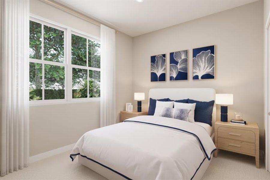 Representative furnished interior of a home built from the Glenmore by Ryan Homes in Laurel Preserve, Kingsland (Image 7). Representative furnished interior of a home built from the Glenmore by Ryan Homes in Laurel Preserve, Kingsland (Image 7).