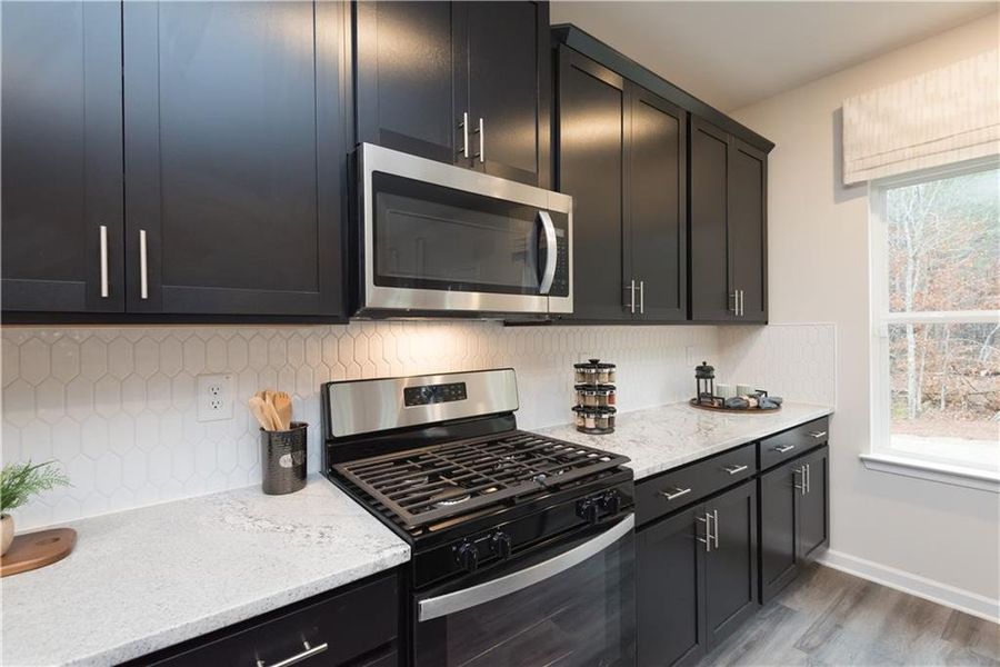 Furnished interior view inside a new home in , Braselton (Image 4).