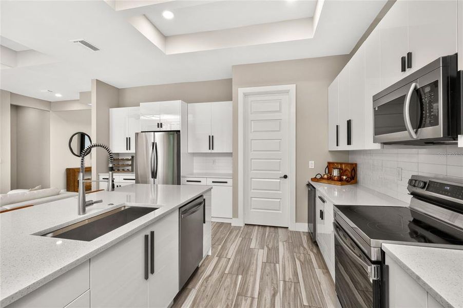 Furnished interior view inside a new home in , Rotonda West (Image 54).