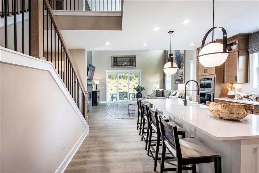 Furnished interior view inside a new home in Acacia, Cumming (Image 3).