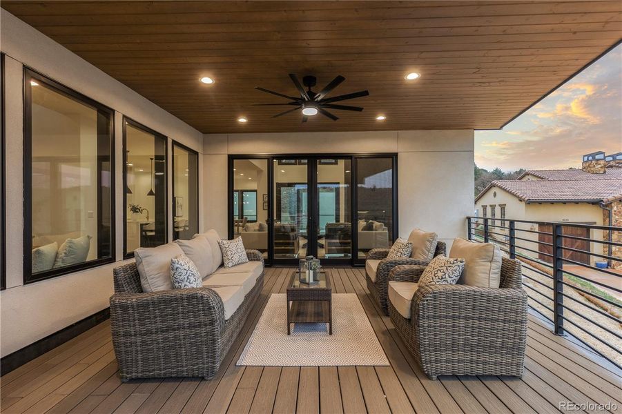 Furnished interior view inside a new home in , Littleton (Image 10).