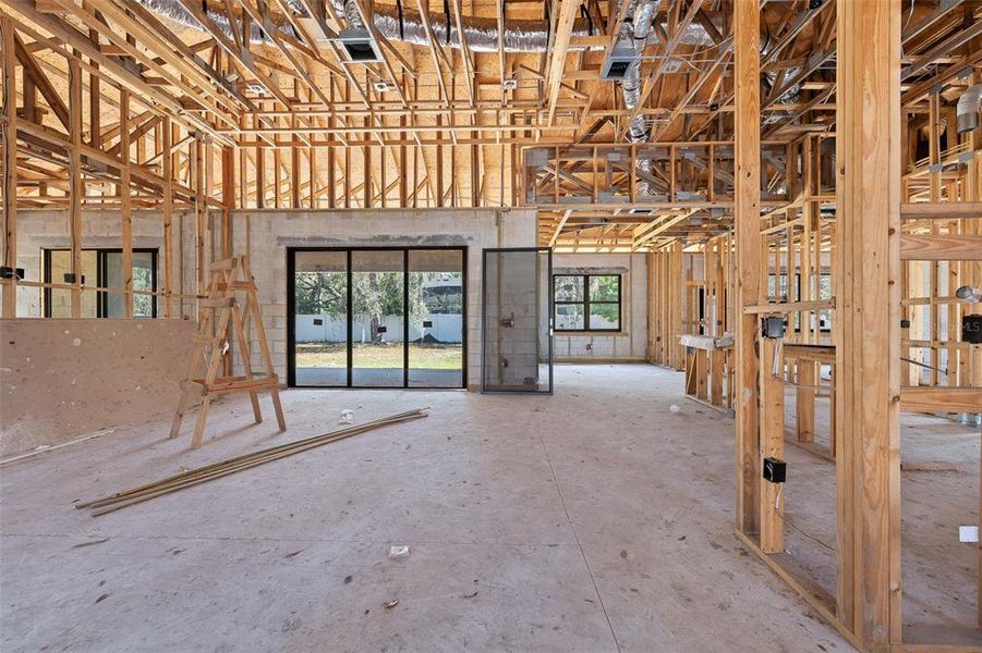 In-progress construction of a new home in , Kissimmee, FL (Image 11).