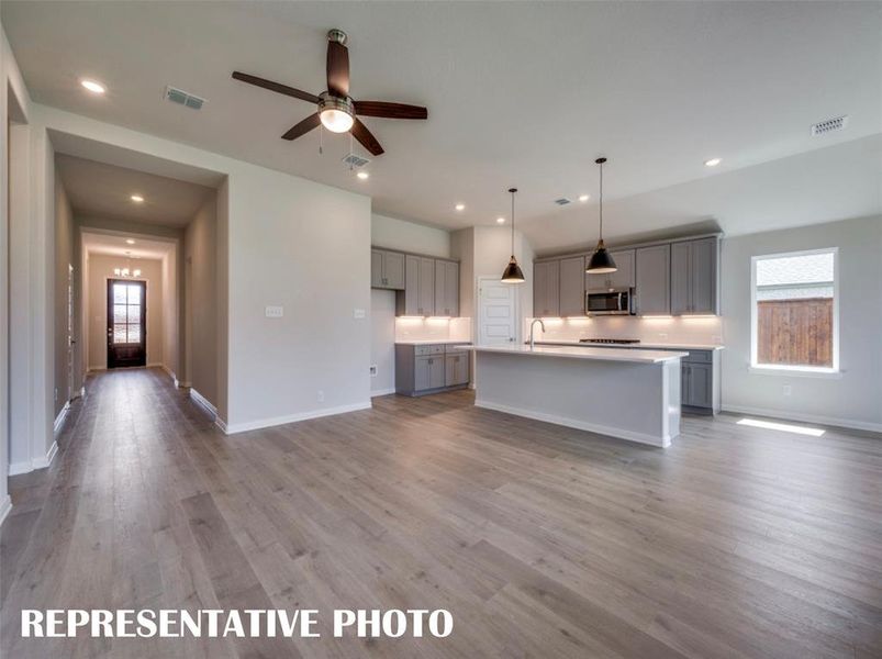 Welcome into your new open & flowing dream home!  REPRESENTATIVE PHOTO