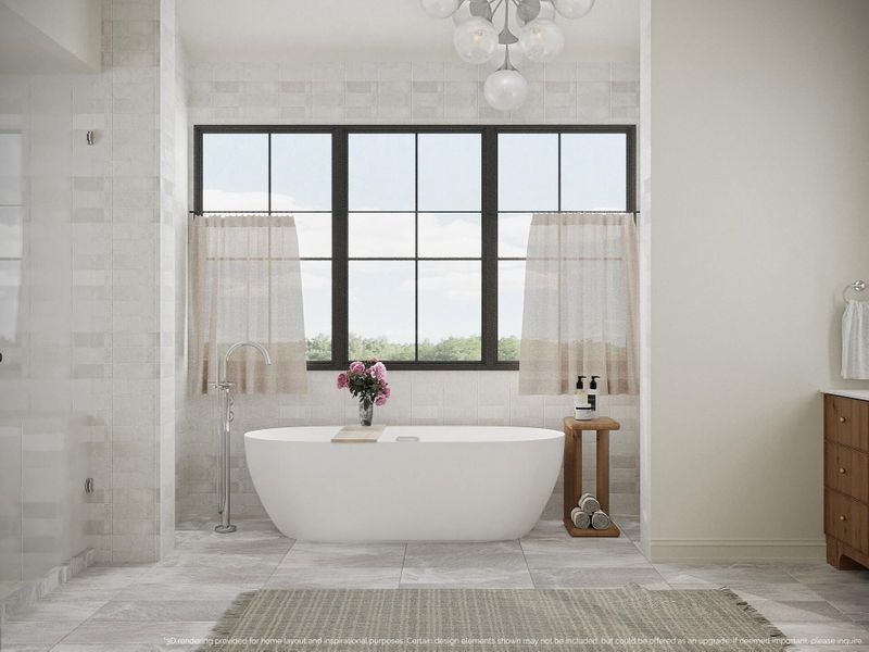 Furnished interior view inside a new home in , Charleston (Image 31).