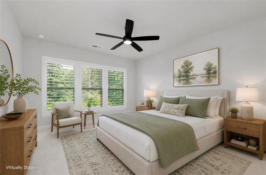 Furnished interior view inside a new home in Wimberly, Powder Springs (Image 15).