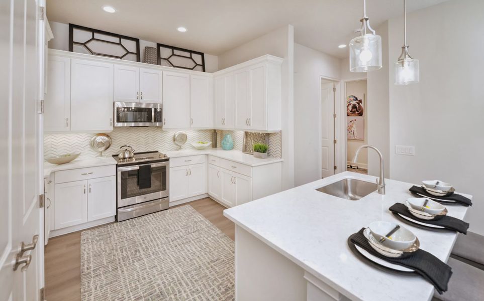 Furnished interior view inside a new home in Woodhaven, Port Orange (Image 30).