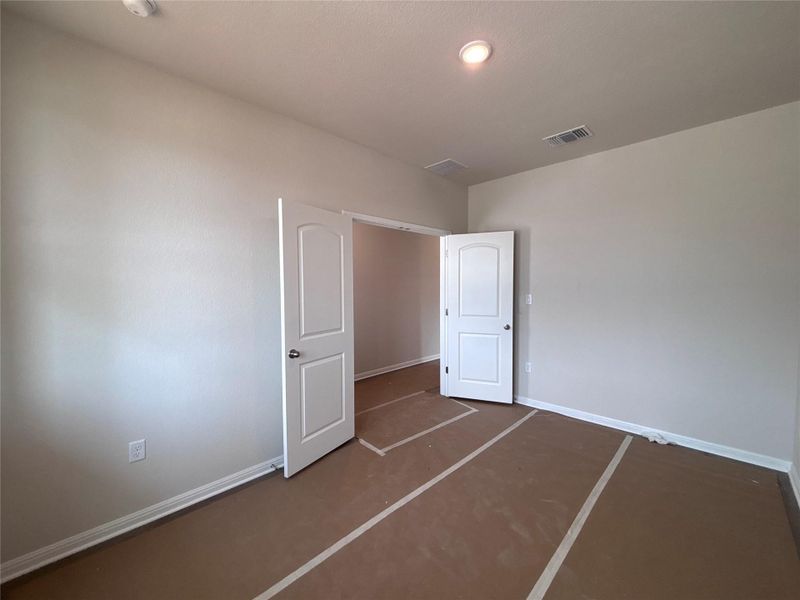In-progress construction of a new home in The Colony, Bastrop, TX (Image 19).