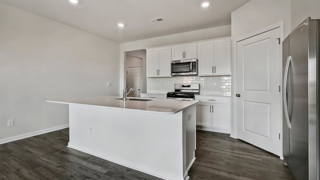 Furnished interior view inside a new home in Ridgewood Farms, Winterville (Image 9).