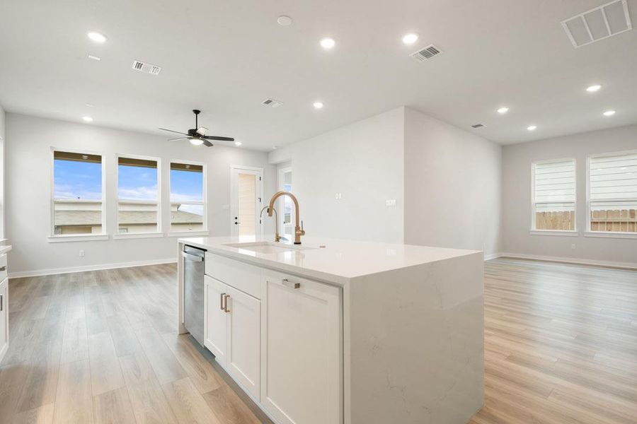 Furnished interior view inside a new home in Park Central, Georgetown (Image 6).