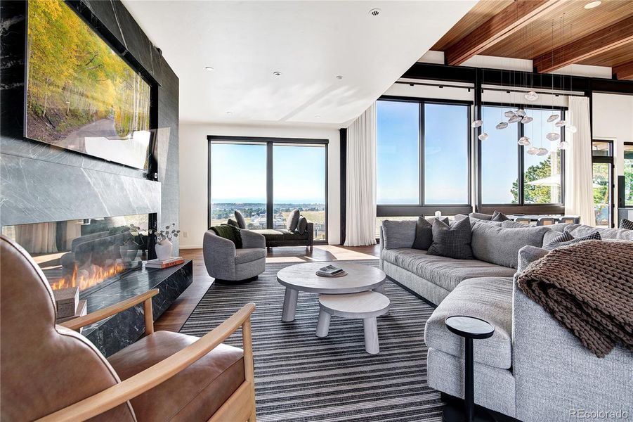 Furnished interior view inside a new home in , Parker (Image 15).