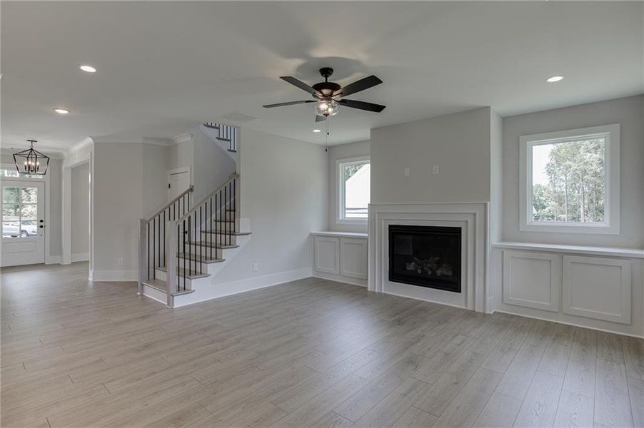 Spacious, unfurnished interior of a new home in , Buford (Image 37).