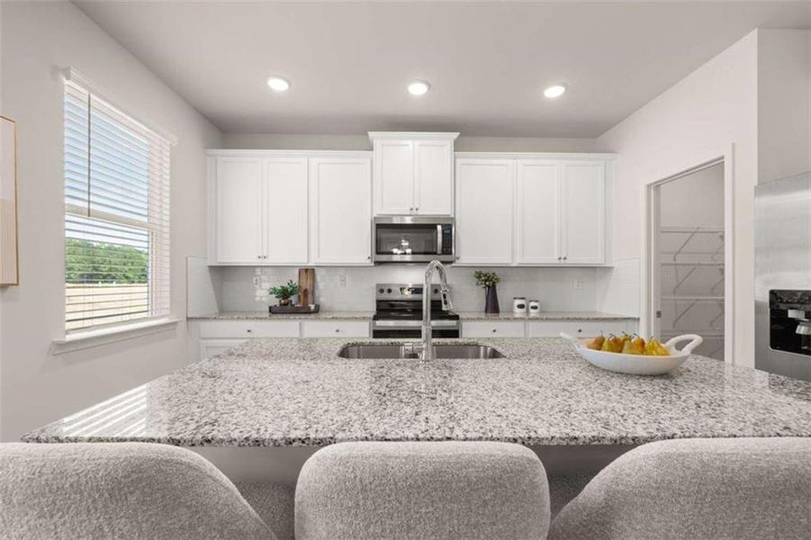Furnished interior view inside a new home in Kingsmere Estates, Loganville (Image 6).