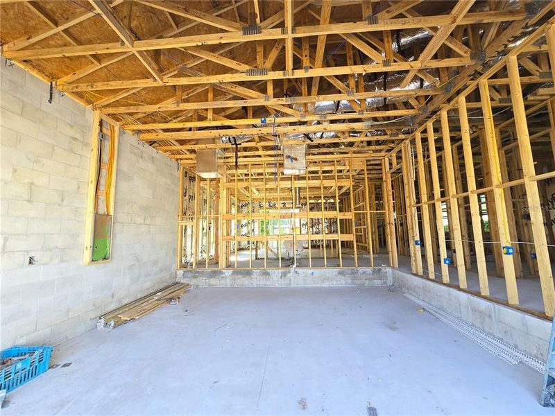 In-progress construction of a new home in , Tampa, FL (Image 47).