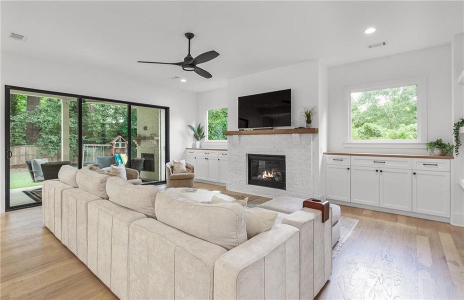 Furnished interior view inside a new home in , Brookhaven (Image 14). Furnished interior view inside a new home in , Brookhaven (Image 14).