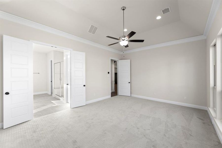 Spacious, unfurnished interior of a new home in Estates at Rockhill, Frisco (Image 26).