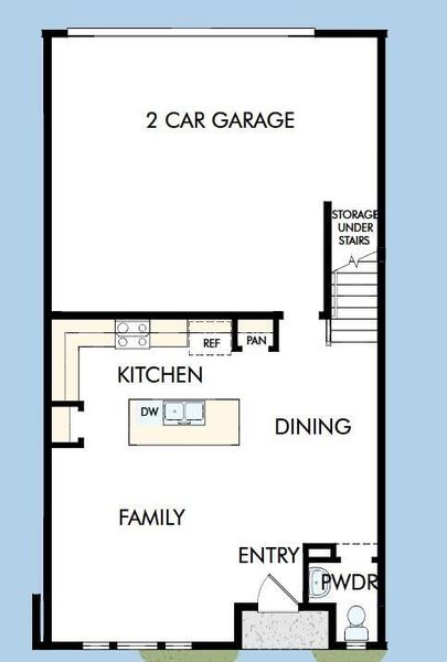 2D floor plan layout of this home in , Charleston, SC (Image 4).