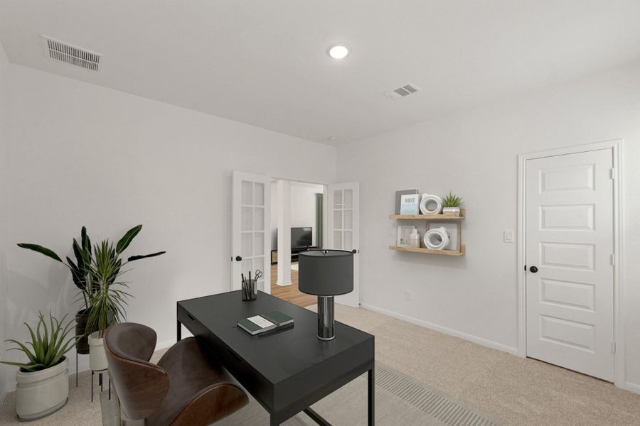Convenient home office (*Photo not of actual home and used for illustration purposes only.) Convenient home office (*Photo not of actual home and used for illustration purposes only.)