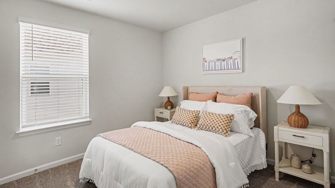 Furnished interior view inside a new home in Fox Run, Supply (Image 10).