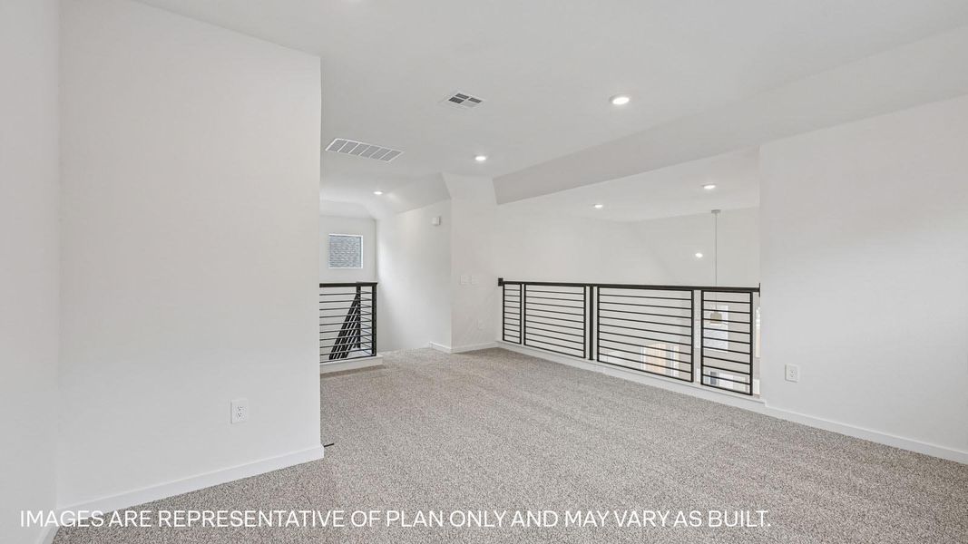 Representative unfurnished interior of a home built from the The Ingram by D.R. Horton in The Enclave at Bar W Ranch, Leander (Image 26).