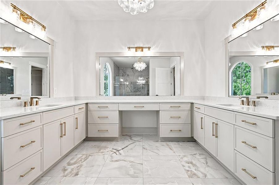 Furnished interior view inside a new home in , Milton (Image 17).