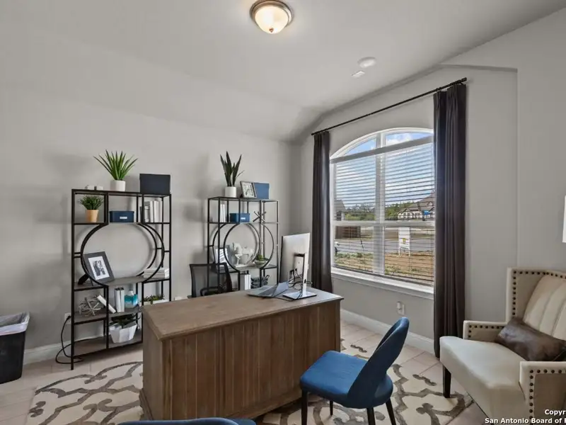 Furnished interior view inside a new home in Ladera, San Antonio (Image 6). Furnished interior view inside a new home in Ladera, San Antonio (Image 6).