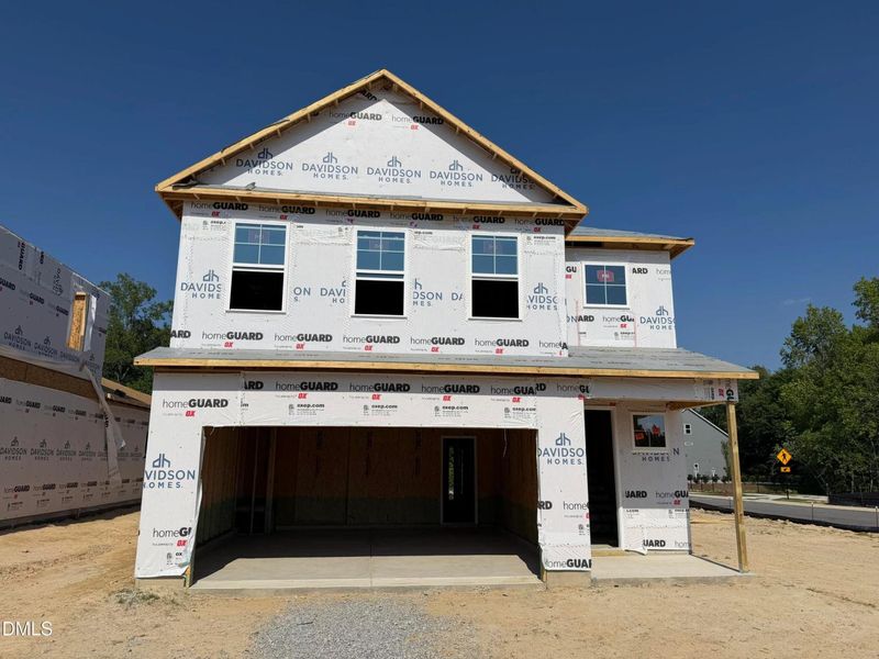 In-progress construction of a new home in Wendell Ridge, Wendell, NC (Image 23).