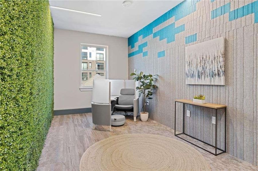 Furnished interior view inside a new home in J5, Atlanta (Image 4).