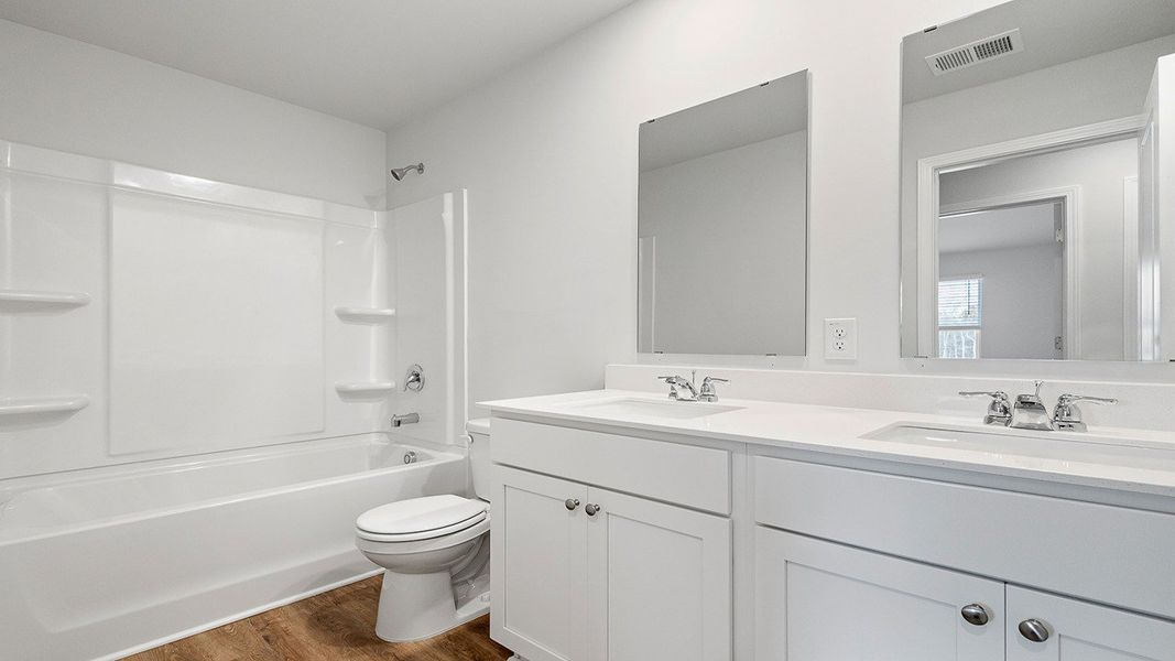 Furnished interior view inside a new home in Marion Village, Santee (Image 10).