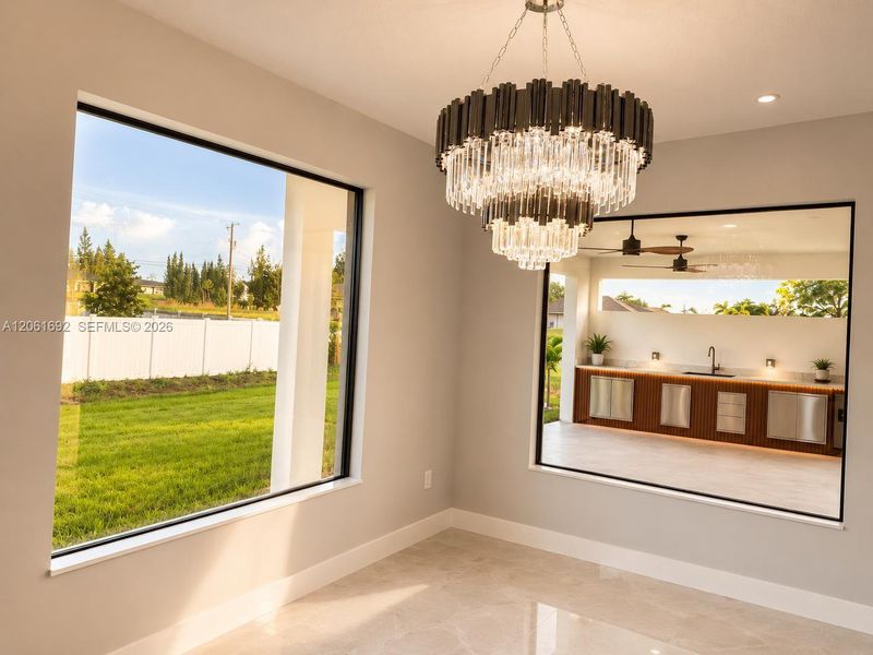 Spacious, unfurnished interior of a new home in , Cape Coral (Image 17).