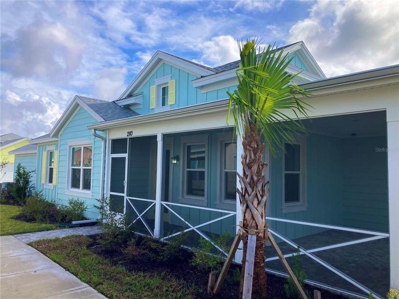 Exterior details and patio area of a home in , Daytona Beach (Image 44). Exterior details and patio area of a home in , Daytona Beach (Image 44).