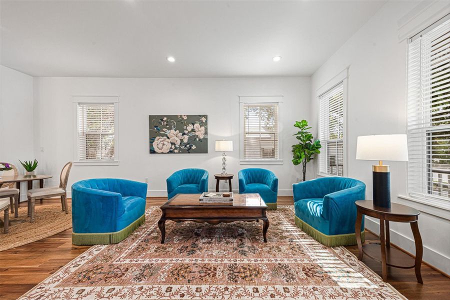 Furnished interior view inside a new home in , Galveston (Image 34).
