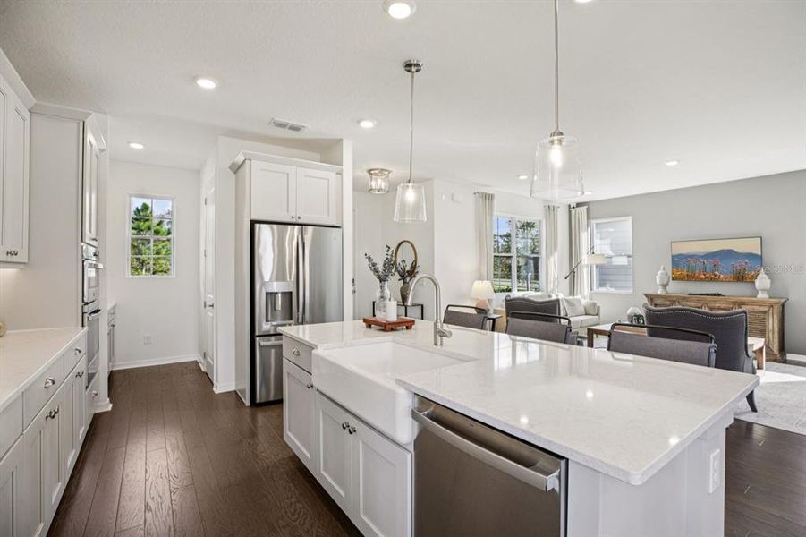 Furnished interior view inside a new home in Northlake Classical, Winter Garden (Image 34). Furnished interior view inside a new home in Northlake Classical, Winter Garden (Image 34).