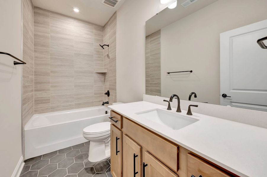 Furnished interior view inside a new home in Old Town Village, Waxhaw (Image 13).