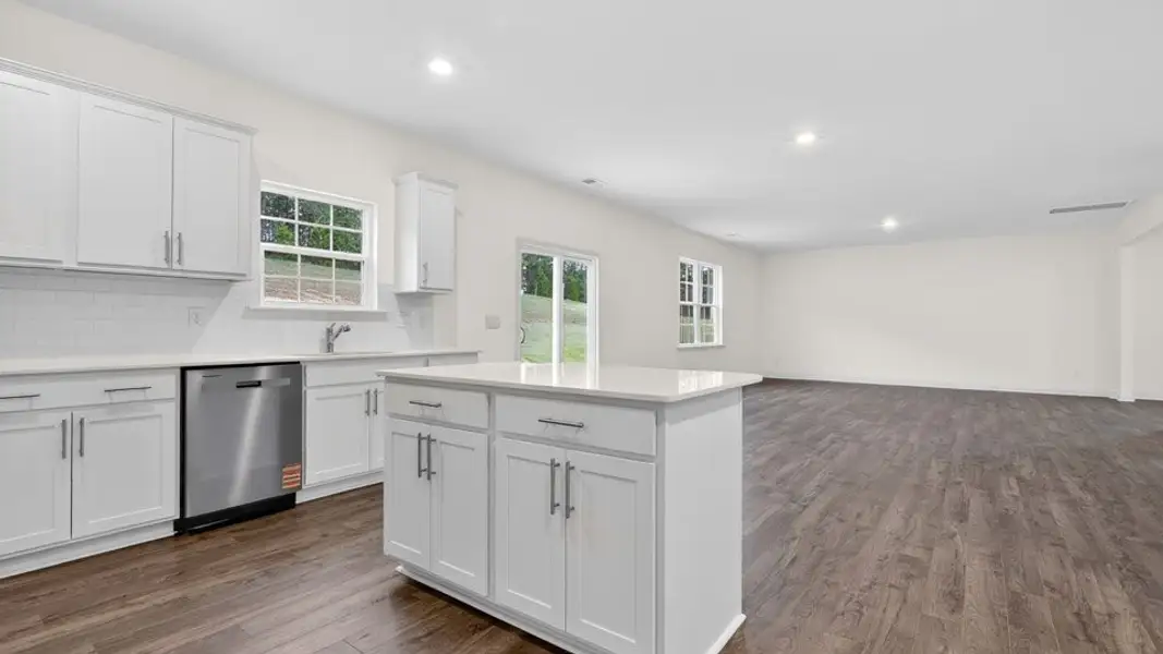 Furnished interior view inside a new home in Gretchen Pines, West End (Image 3).