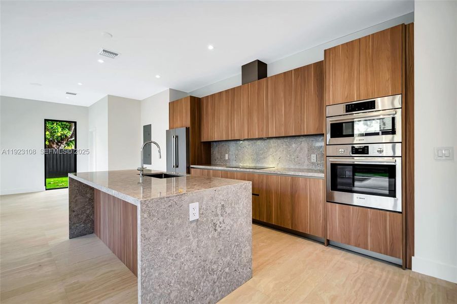 Furnished interior view inside a new home in , Miami (Image 4).