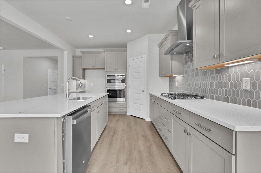 Furnished interior view inside a new home in Grand Park, Leland (Image 9).