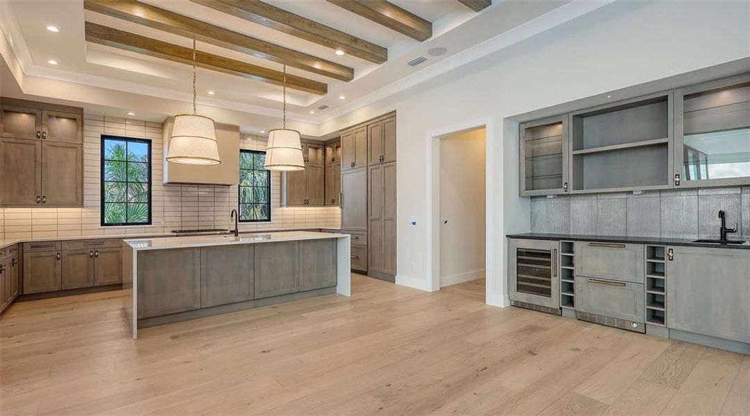 Furnished interior view inside a new home in , Longboat Key (Image 12).