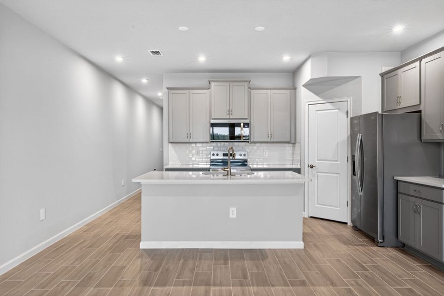 Furnished interior view inside a new home in Crosswind Ranch, Parrish (Image 3).