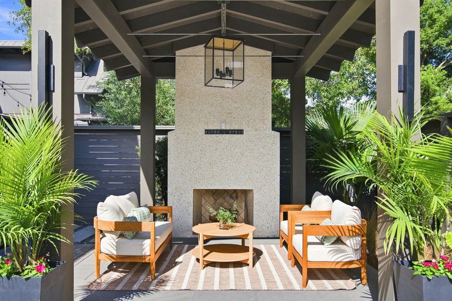 Exterior details and patio area of a home in , Mount Pleasant (Image 37).