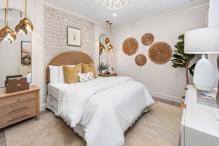 Representative furnished interior of a home built from the Areca by GL Homes in Valencia Parc at Riverland, Port St. Lucie (Image 11).