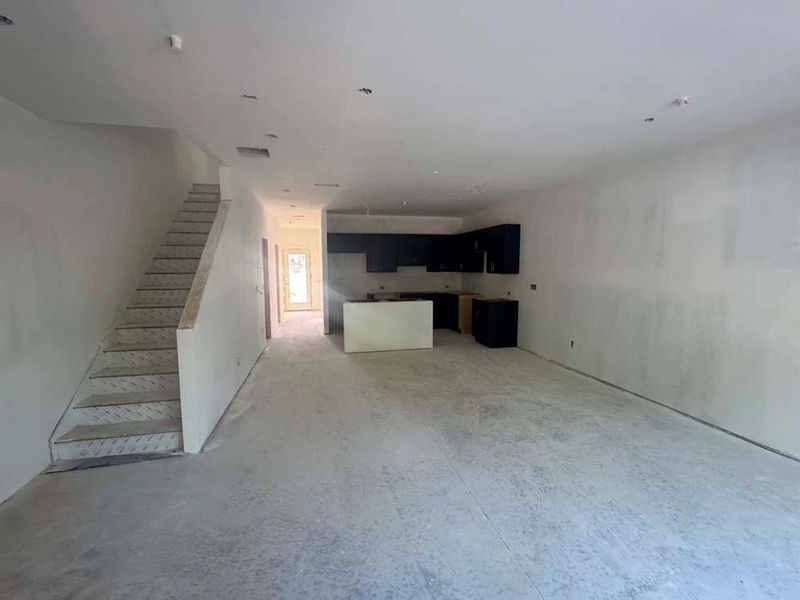 Family Room Construction Progress