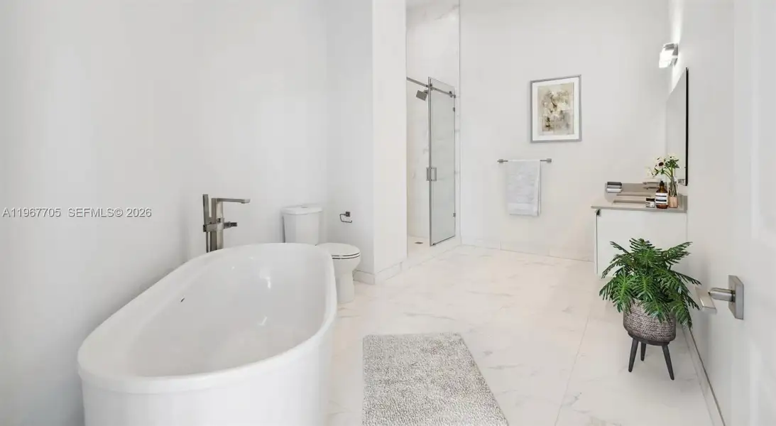 Furnished interior view inside a new home in , Hallandale Beach (Image 7).