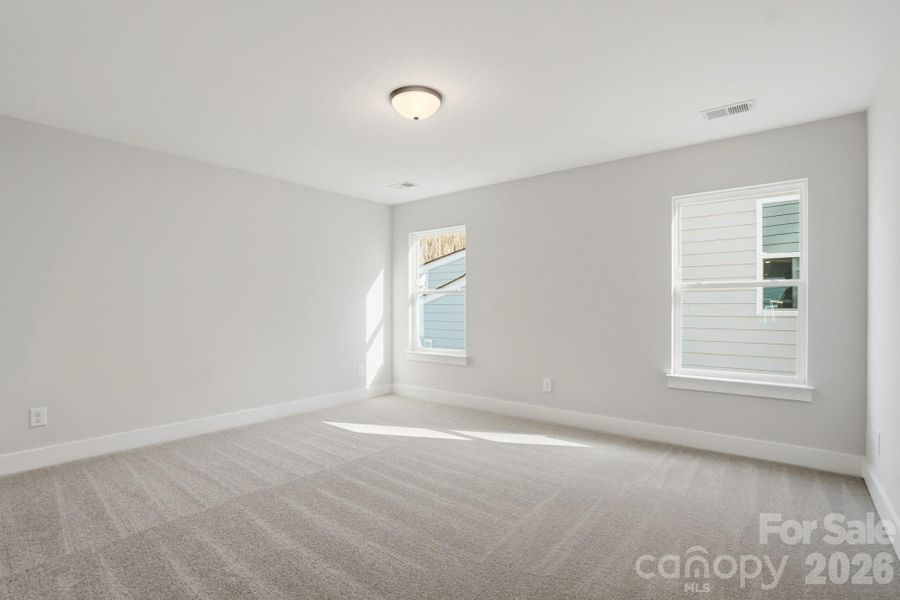 Spacious, unfurnished interior of a new home in Villas at Prestwick, Mooresville (Image 22).