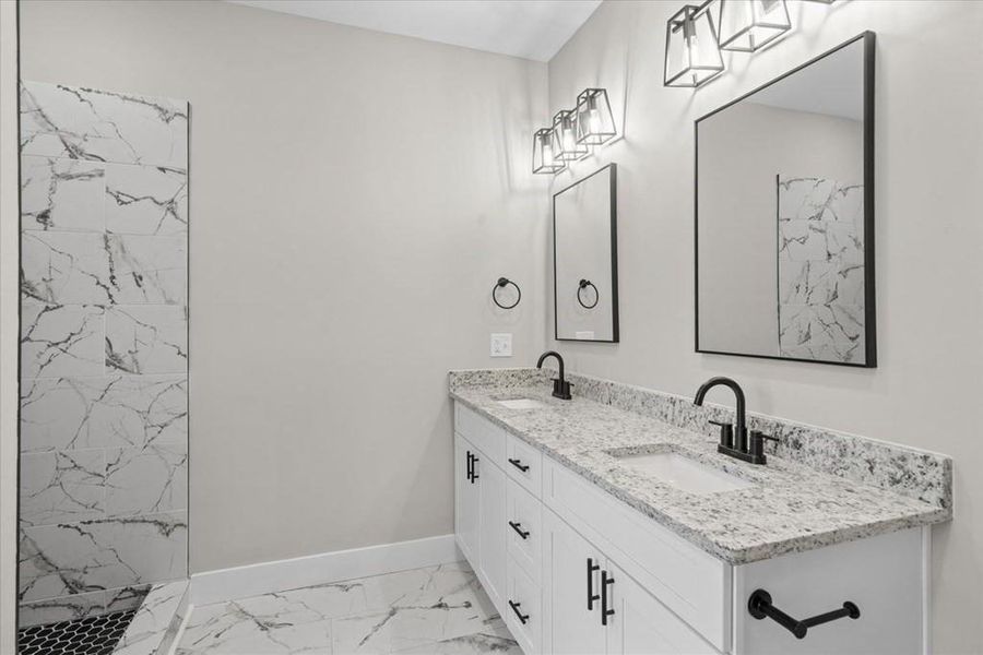 Furnished interior view inside a new home in , Dalton (Image 16).